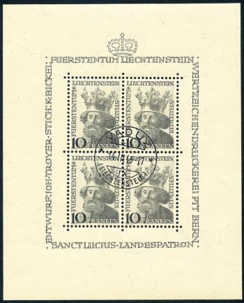 Briefmarken: FL206I - 1946 Hohe Werte