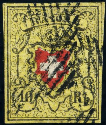 Stamps: 16II-T32 E-LU - 1850 Rayon II, without cross border