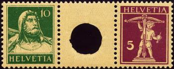 Briefmarken: S21 -  Mit grosser Lochung