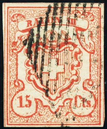 Stamps: 19-T10 ML-I - 1852 Rayon III centimes