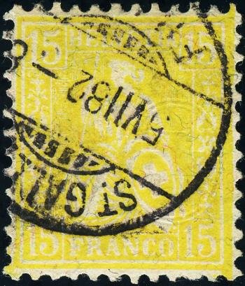 Briefmarken: 47 - 1881 Faserpapier