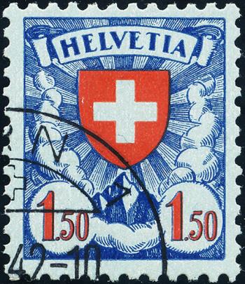 Briefmarken: 165y - 1940 Gekreidetes Faserpapier