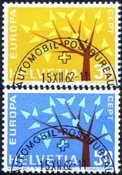 Briefmarken: 389.2.01-390.2.01 - 1962 Europa