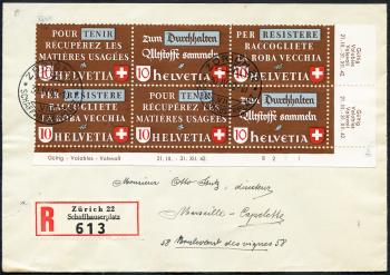 Briefmarken: Z35d-Z36b - 1942 Sondermarken für die Altstoffverwertung
