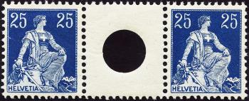 Briefmarken: S1 -  Mit grosser Lochung