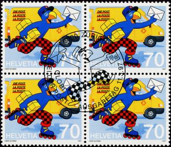 Francobolli: 913.1.01 - 1997 Globo all'ufficio postale