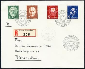 Stamps: TdB1945 - 2.XII.1945 Bern