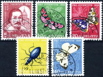 Thumb-1: J163-J167 - 1956, Portrait of Carlos Maderno and images of insects