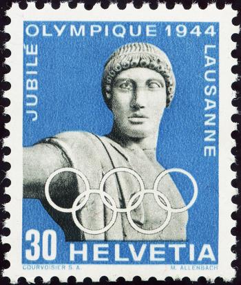 Thumb-1: 261w.3.01 - 1944, 50 Jahre Internat. Olympisches Komitee