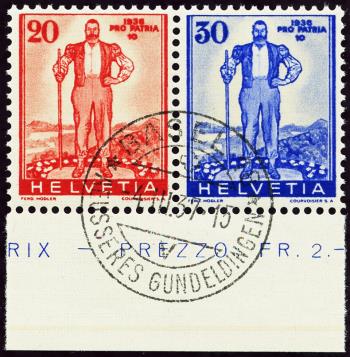 Briefmarken: Z24 - 1936 Aus dem Pro Patria Block