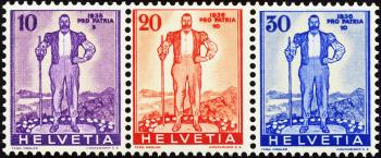 Briefmarken: Z24a - 1936 Aus dem Pro Patria Block