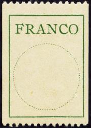 Briefmarken: FZ3 - 1927 Antiquaschrift, Kreis 19.8 mm