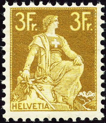 Briefmarken: 116I - 1908 Faserpapier