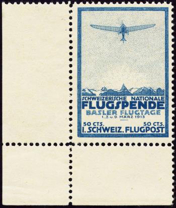 Briefmarken: FII - 1913 Vorläufer Basel