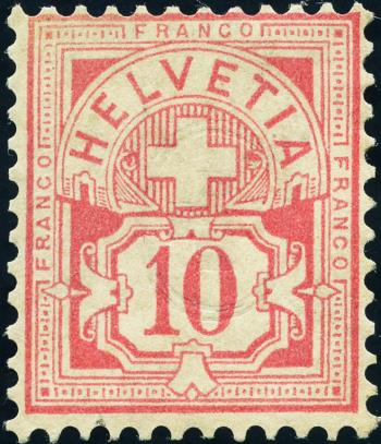Stamps: 55 - 1882 white paper, KZ A