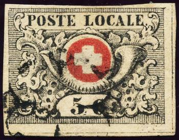 Timbres: 10.1.02 - 1850 Vaud 5
