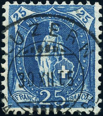 Thumb-1: 87A - 1905, carta bianca, 13 denti, WZ