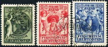 Stamps: W11-W13 - 1932 For the youth