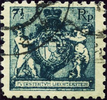 Briefmarken: FL49B - 1921 Wappenmuster