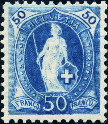 Thumb-1: 70A - 1882, carta bianca, 14 denti, KZ A