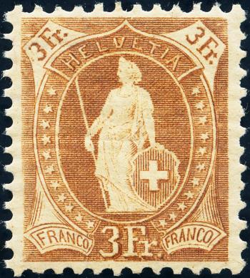 Briefmarken: 92C - 1907 weisses Papier, 14 Zähne, WZ
