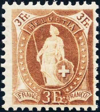Briefmarken: 100B - 1907 Faserpapier, 13 Zähne, WZ
