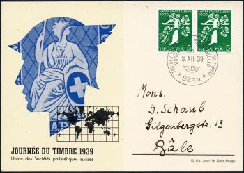 Francobolli: TdB1939F -  Berna 3.XII.1939