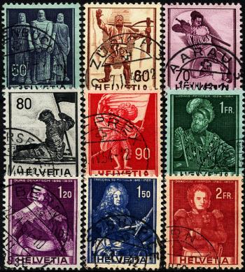 Stamps: 243-251 - 1941 Historical images