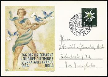 Briefmarken: 1944 -  Winterthur 3.XII.1944