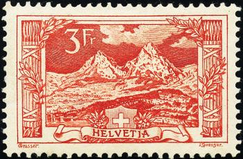 Timbres: 142 - 1914 Paysages de montagne, mythes