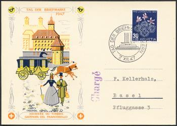 Briefmarken: 1947 -  Luzern 7.XII.1947