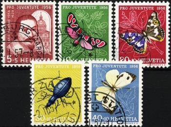 Thumb-1: J163-J167 - 1956, Bildnis Carlos Madernos und Insektenbilder