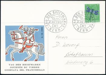 Briefmarken: 1951 -  Bern 2.XII. 1951