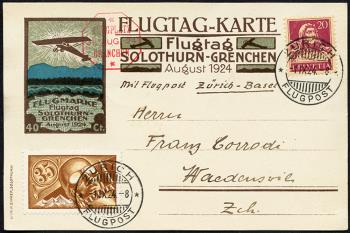 Thumb-1: SF24.7b - 31. August 1924, Journée de vol Soleure/Grenchen