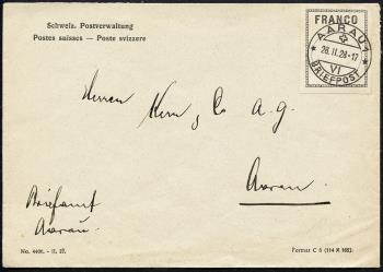 Thumb-1: FZ1 - 1911, Lettres majuscules, bordées d'une bande décorative