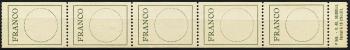 Francobolli: FZ4 - 1943 Carattere antico, cerchio 19 mm
