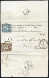 Thumb-2: 22G+31c - 1857/62, Bern print, 4th printing period, Zurich paper