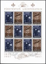 Briefmarken: FL304OI-FL305OI - 1957 50 Jahre Pfadfinderbewegung