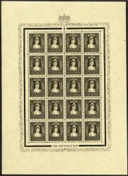 Briefmarken: FL216 - 1947 Trauermarke zum Tode der Fürsten-Witwe Elsa