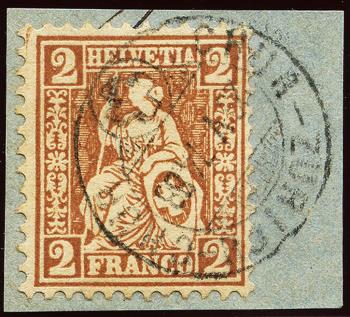 Francobolli: 37a - 1874 carta bianca