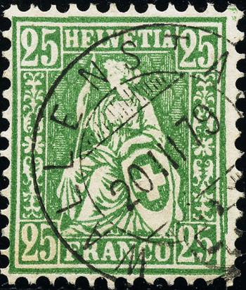 Briefmarken: 40 - 1868 Weisses Papier