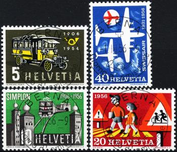 Thumb-1: 324-327 - 1956, Werbe- und Gedenkmarken