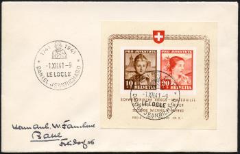 Thumb-1: J98I-J99I - 1941, Special sheet for war winter relief
