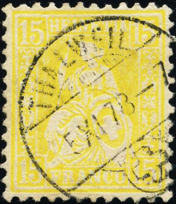 Briefmarken: 39 - 1875 Weisses Papier