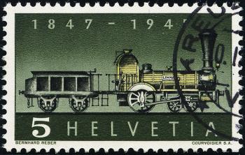 Thumb-1: 277.2.01 - 1947, 100 Jahre Schweizer Eisenbahnen