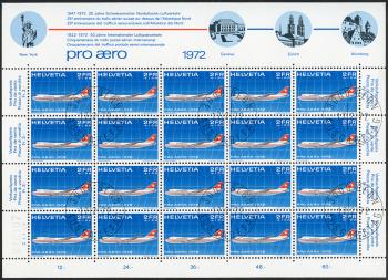 Briefmarken: FO47 - 1972 Pro Aero