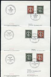 Thumb-4: W19-W21 - 1945, Sondermarken für die Schweizer Spende an die Kriegsgeschädigten