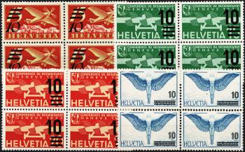 Briefmarken: F19-F25 - 1935-1938 Aufbrauchsausgaben