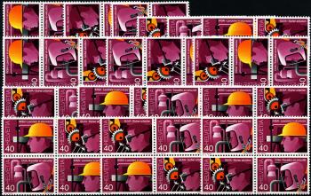 Stamps: Z66-Z77+614I-616I - 1978 SUVA work safely