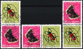 Stamps: Z39-Z41 - 1953 Pro Juventute